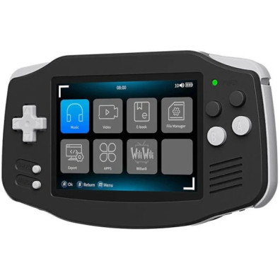 ANBERNIC CONSOLA RG34XX BLACK (NEGRO) (INCLUYE MICRO SD 32GB)