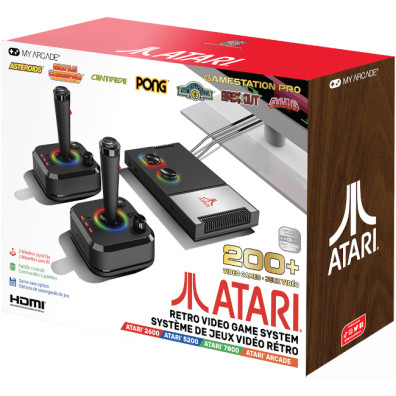 MY ARCADE GAMESTATION PRO ATARI + 2 WIRELESS JOYSTICKS (200 GAMES)
