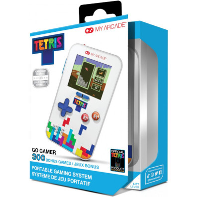 MY ARCADE GO GAMER TETRIS PORTABLE GAMING SYSTEM (301 GAMES)