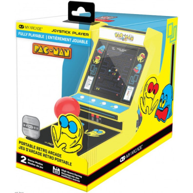 MY ARCADE JOYSTICK PLAYER PORTABLE RETRO ARCADE PACMAN