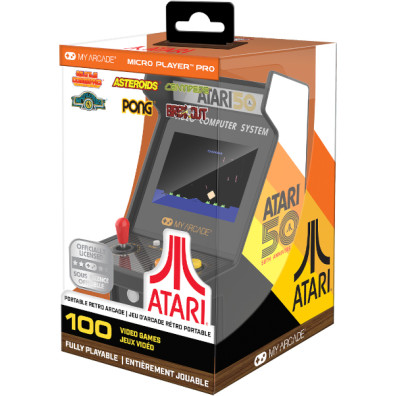 MY ARCADE MICRO PLAYER PRO ATARI (100 GAMES)