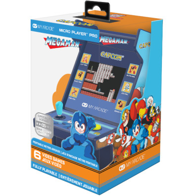 MY ARCADE MICRO PLAYER PRO MEGAMAN (6 GAMES)
