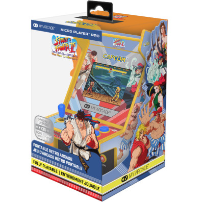 MY ARCADE MICRO PLAYER PRO STREET FIGHTER II (2 GAMES)