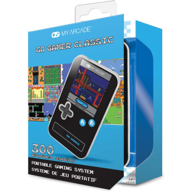 MY ARCADE GO GAMER CLASSIC NEGRA/AZUL (300 GAMES)