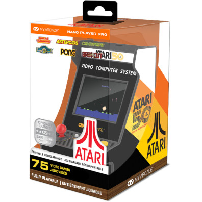 MY ARCADE NANO PLAYER PRO ATARI (75 GAMES)