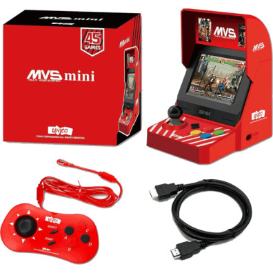 SNK NEO GEO MVS COMBO (45 JUEGOS INCLUIDOS)