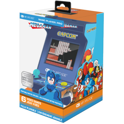 MY ARCADE NANO PLAYER PRO MEGAMAN (6 GAMES)