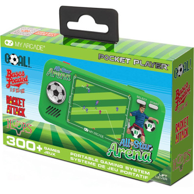 MY ARCADE POCKET PLAYER ALLSTAR ARENA PORTABLE (300 GAMES)