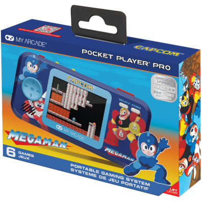 MY ARCADE POCKET PLAYER PRO MEGAMAN (6 GAMES)