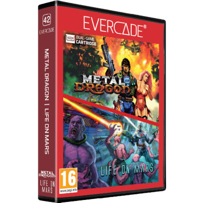 EVERCADE METAL DRAGON + LIFE ON MARS