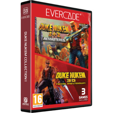 EVERCADE BLAZE DUKE NUKEM COLLECTION 1