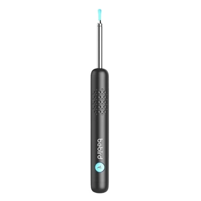 Otoscopio Limpiador de Oídos Profesional Rod Bebird R1 Negro