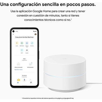 Router Inalámbrico Google WiFi 3-PK 2.4GHz/5GHz 3 unidades