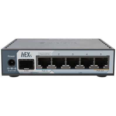 Router y Modem MikroTik E60iUGS hEX (ver 2025)