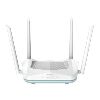 Router WiFi 6 Dualband D-Link R15 Eagle Pro AX1500 Mesh IA Assistant - 1P WAN 3P LAN GIGA