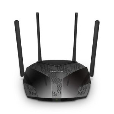 ROUTER WIFI 6 MERCUSYS MR80X DUALBAND AX3000 4P GIGABIT 4 ANTENAS GANANCIA ALTA
