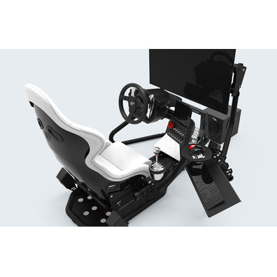 RSeat RS1 Blanco/Negro