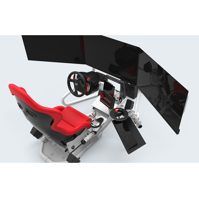 RSeat RS1 Rojo/Blanco