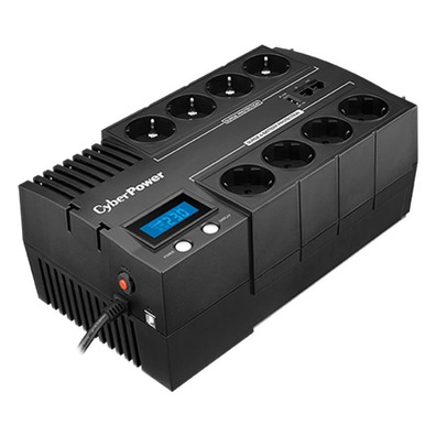 SAI Línea Interactiva Cyberpower BR1000ELCD 1000VA/600W 8*Schuko