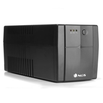Sistema de Alimentación Ininterrumpida SAI NGS Fortress 1500 V2 Off-Line UPS 1200VA 720W AVR SHUCKO Plugx3