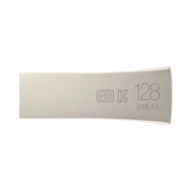 Tarjeta de Memoria Samsung BAR Plus 128 GB USB 3.2 en Plata