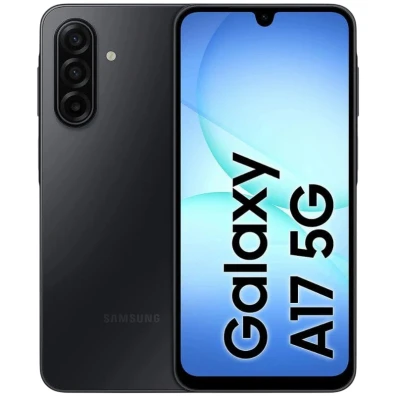 Samsung Galaxy A17 5G Negro, 8GB RAM, 256GB, 90Hz