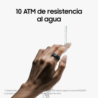 Samsung Galaxy Ring Tamaño 5 Plata Titanio - Anillo Inteligente