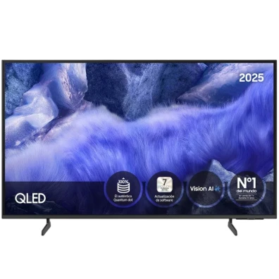 Samsung QE1F 50" QLED 4K Smart TV Negro con Vision AI 2025