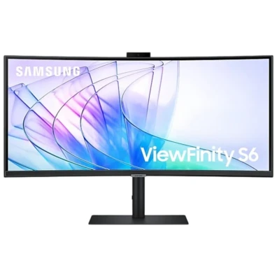 Samsung ViewFinity S34C652VAU 34 4K Ultra HD VA UltraWide Curvo 100 Hz FreeSync Webcam Negro