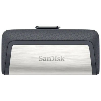 Tarjeta SanDisk Ultra Dual USB-C/USB 3.2 128 GB - Negro/Plata