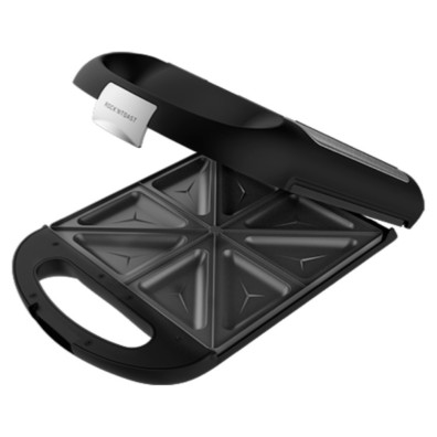 Sandwichera - CECOTEC Rock'n Toast Family, 1500 W, Negro
