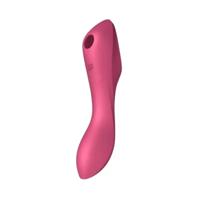 Satisfyer Curvy Trinity 3 Rojo - Innovador Dispositivo para Cuidado Personal