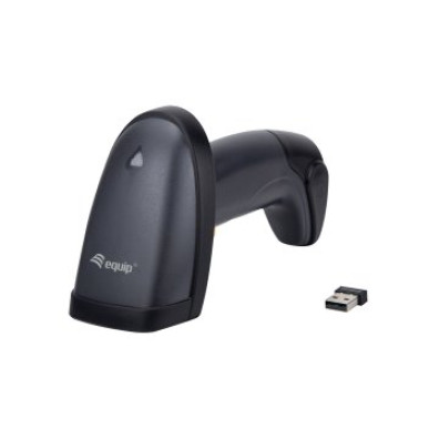 Scanner Inalámbrico Codigos de Barras Equip 351024 1D-2D-QR IP54 Vel. 220fps Dist. 15