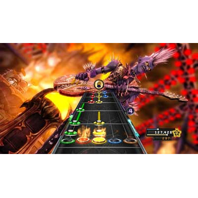 Guitar Hero: Warriors of Rock + Guitarra - Xbox 360