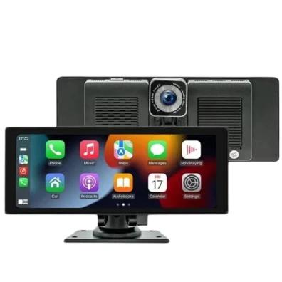 Pantalla Táctil Universal de 10.26 Pulgadas con Dash Cam Integrada Negro SD9302