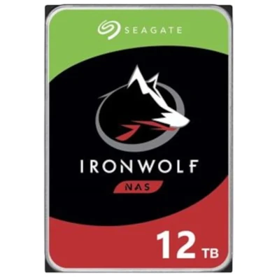 Disco Duro Seagate IronWolf NAS 12TB SATA III