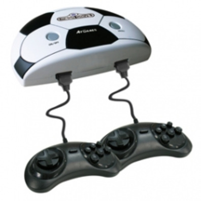 Consola Megadrive + Sensible Soccer + 2 mandos + 10 juegos