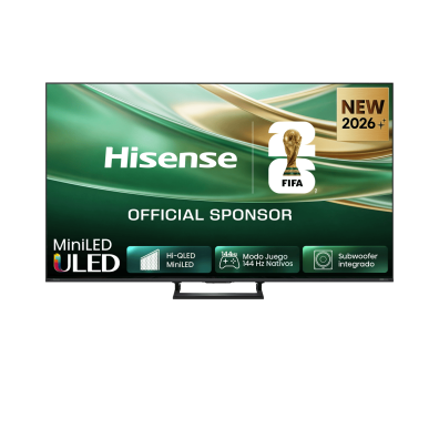 SMART TV HISENSE TELEVISOR 65'' MINILED UHD 4K QUANTUM DOT 144Hz 65E8S