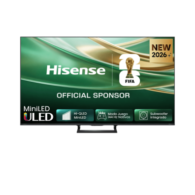 Televisor HISENSE 85'' MINILED UHD 4K Quantum Dot 144Hz SMART TV 85E8S