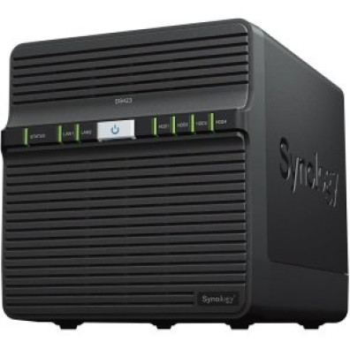 SYNOLOGY DS423: Servidor NAS 4 Bahías 1.7 GHz RAID 0,1,5,6,10