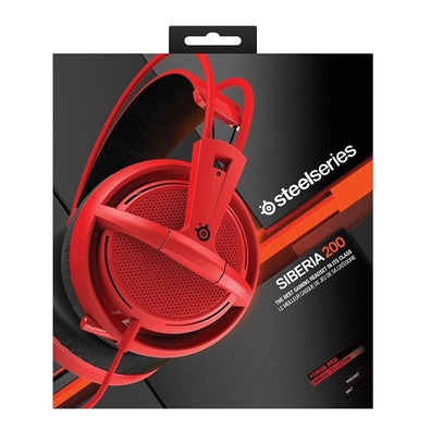 Auriculares SteelSeries Siberia 200 - Forged Red