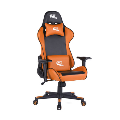 Silla Gaming 1337 Industries GC780BO - Naranja/Negra