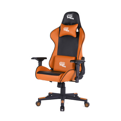 Silla Gaming 1337 Industries GC780BO - Naranja/Negra