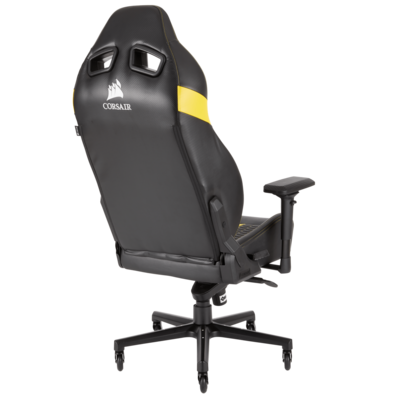 Silla Corsair Gaming T2 Road Warrior Amarillo