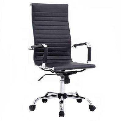 Silla de Oficina Equip Respaldo Alto Negro