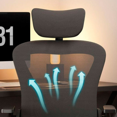 Silla de Oficina Ergonómica Powerbasic Lagos - Powerbasics