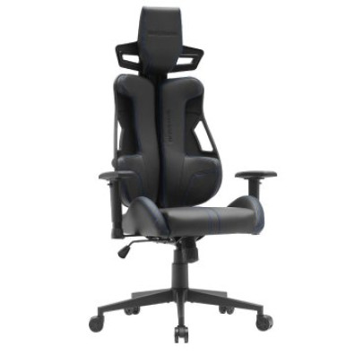 Silla Gaming Mars Gaming MGCELITEBBL Ergonómica en Cuero PU con Pistón Clase 4 Negro - 150Kg