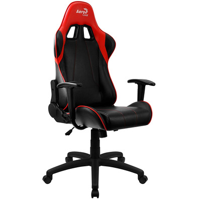 Silla Gamer Aerocool AC100 Rojo