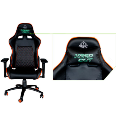 Silla Gamer Keep Out XS700PRO Negro-Naranja