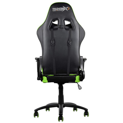 Silla Gamer ThunderX3 TGC12 Negro-Verde